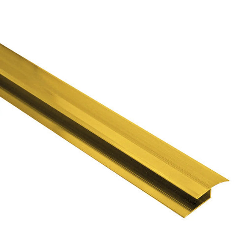 900mm Matt Gold Round Edge Floor Profile - Pack of 5