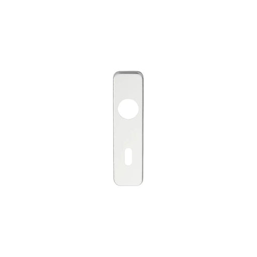 57Mm C/C Lock Plate (Pair) - Satin Anodised Aluminium