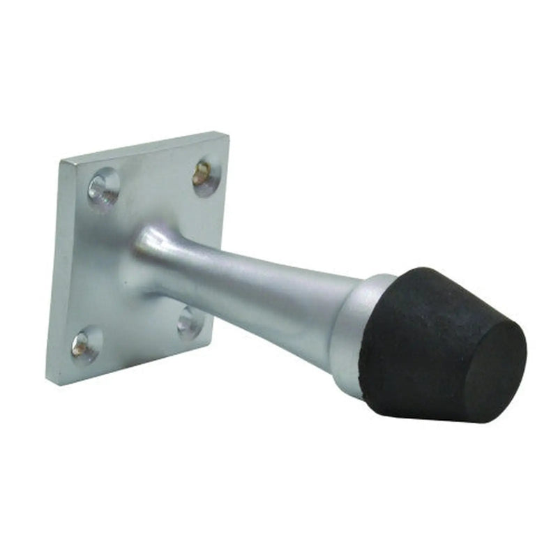 70mm (2 3/4") CP Square Base Projection Door Stop - Pack of 10