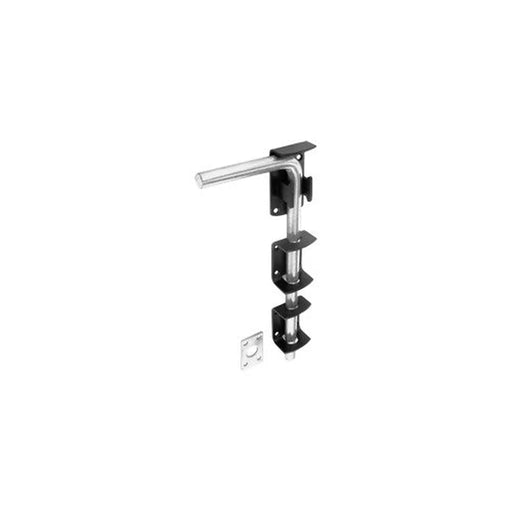 Garage Door Bolts, Epoxy Black, 375mm - Pack of 2