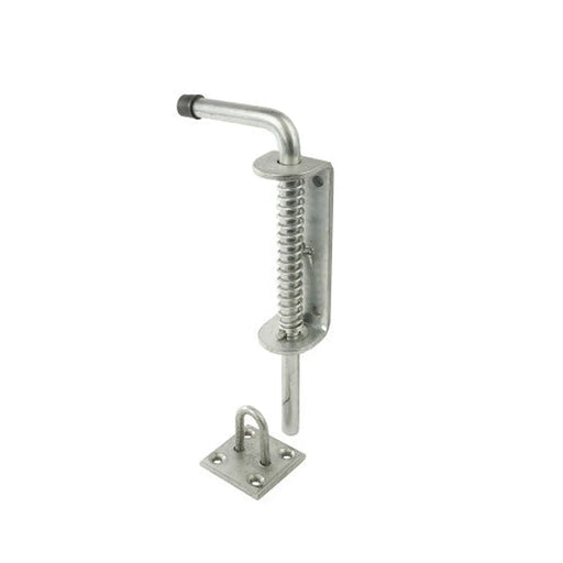 Spring Loaded Animal Bolt, Galvanised, 225mm x 40mm x 13mm - Pack of 3