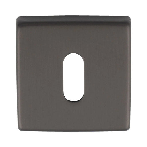 Escutcheon - Lock Profile On Concealed Fix Square Rose Ant (Anthracite) - Anthracite