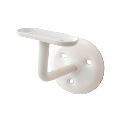 75mm White Hand Rail Bracket - Pack of 5