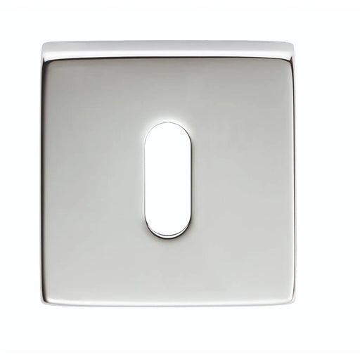 Escutcheon - Lock Profile On Concealed Fix Square Rose Artqe Cro (Polished Chrome) - Polished Chrome