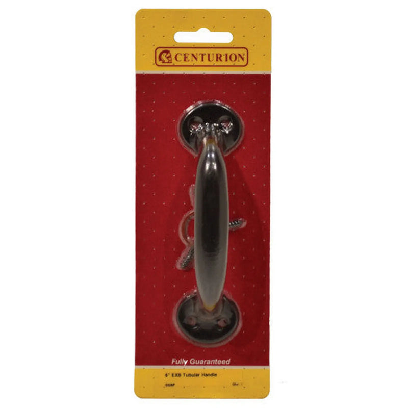 Steel Tubular Handle, Epoxy Black, 150mm - Pack of 5