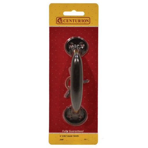 Steel Tubular Handle, Epoxy Black, 150mm - Pack of 5