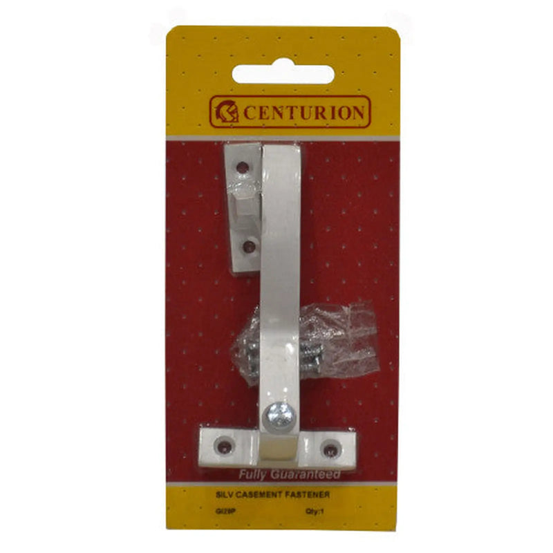 Casement Fastener, Satin Anodised Aluminium, 100mm - Pack of 5