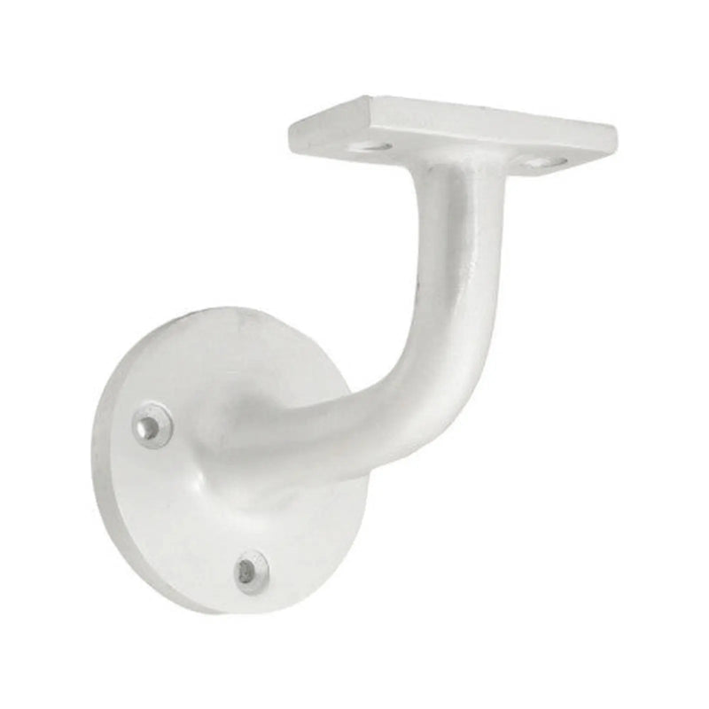 Aluminium Handrail Brackets, Satin Anodised Aluminium, 65mm - Pack of 4