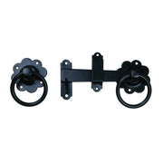 Plain Ring Gate Latch, Epoxy Black, 150mm - Pack of 5