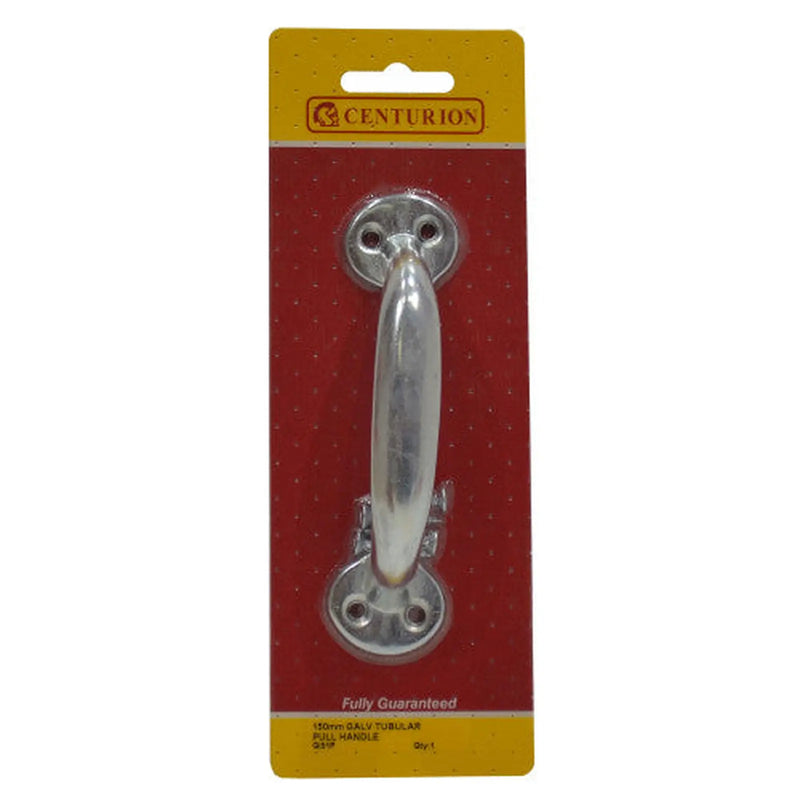 150mm Galv Tubular Pull Handle - Pack of 5