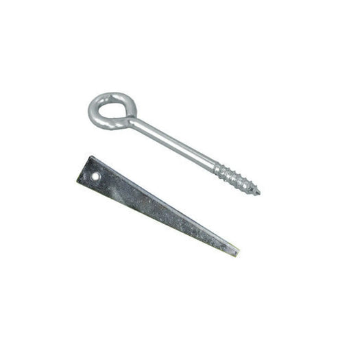 Screw In Steel Vine Eyes - Zinc Plated - 100mm x 18mm - Pack of 100
