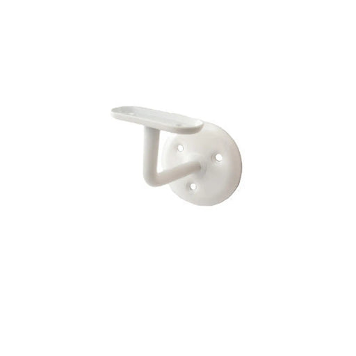 Steel Handrail Brackets, Epoxy White, 65mm - Pack of 5