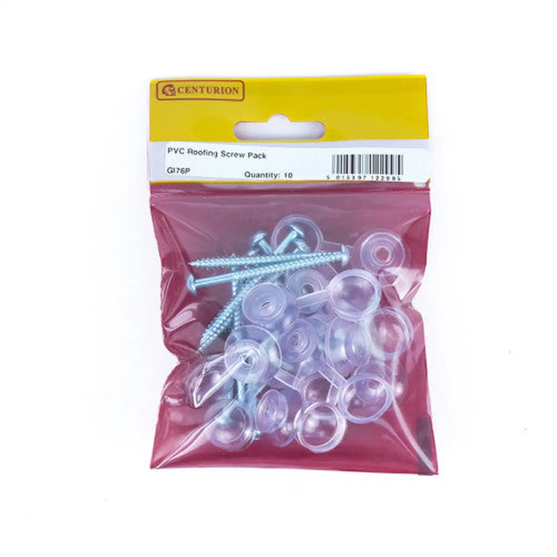 PVC Roofing Screw Pack (Pack of 10) - Pack of 5