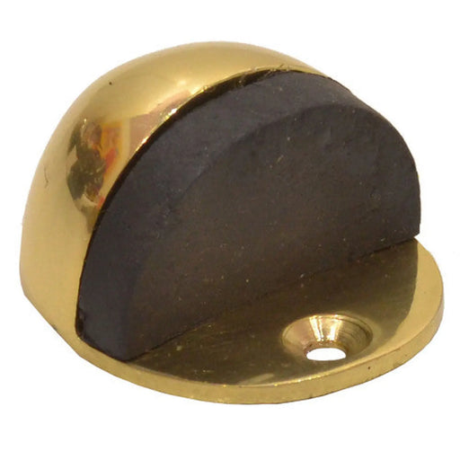35mm (1 3/8") PB Oval Shield Door Stop - Pack of 10