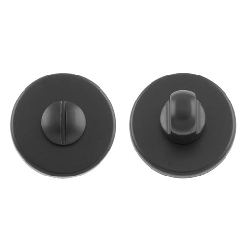 Turn & Release On Push-On Round Rose Ner (Matt Black) - Matt Black