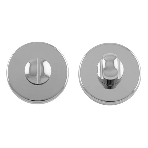 Turn & Release On Push-On Round Rose Cro (Polished Chrome) - Polished Chrome