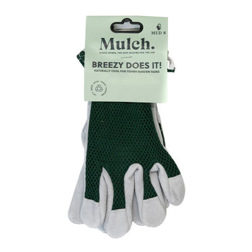 Mulch Breezy Does It! | Size 8 Gardening Gloves - Pack of 12
