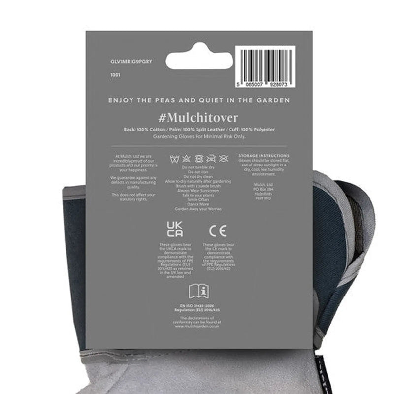 Mulch 'The Grafter' Gardening Gloves Size Large - 1 Pair - Pack of 12