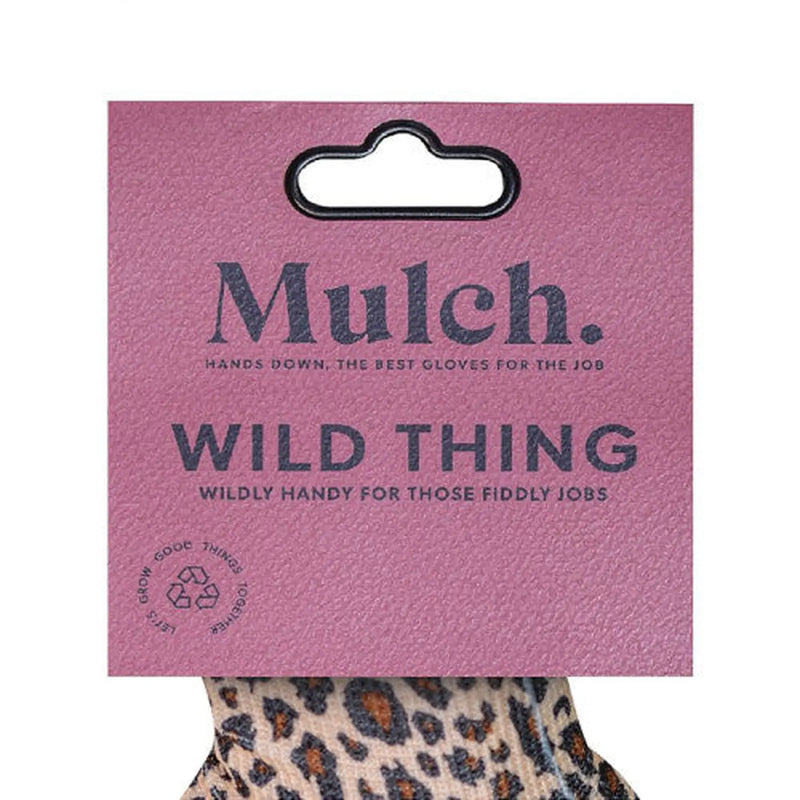 Mulch 'Wild Thing' Gardening Gloves Size Medium - 1 Pair - Pack of 12