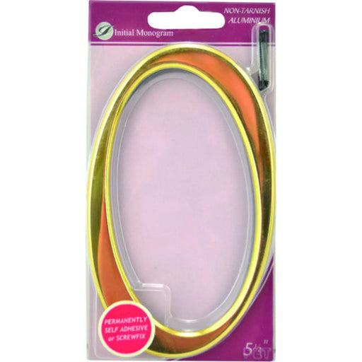 5 1/2" Gold Effect Numeral 0 - Min Order 2