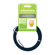 PVC Coated Garden Wire, Green, 30m x 1mm - Pack of 12