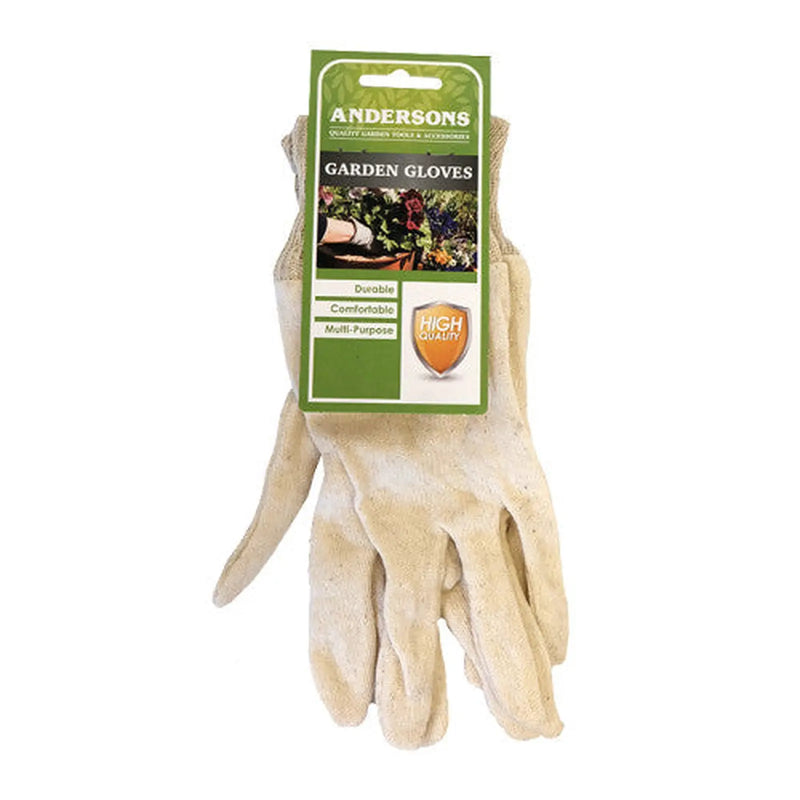 Budget Cotton Gloves, Medium - Pack of 5