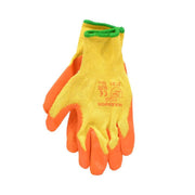 Latex Palm Coated Gloves - XL - Pack of 5