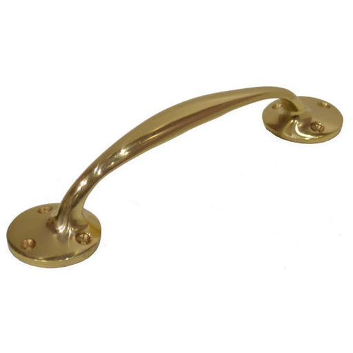 Solid Brass Bow Handles, 175mm - Pack of 5