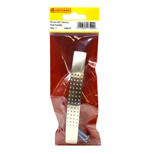 Techno Pull Handle, Brushed Nickel, 96mm - Pack of 5