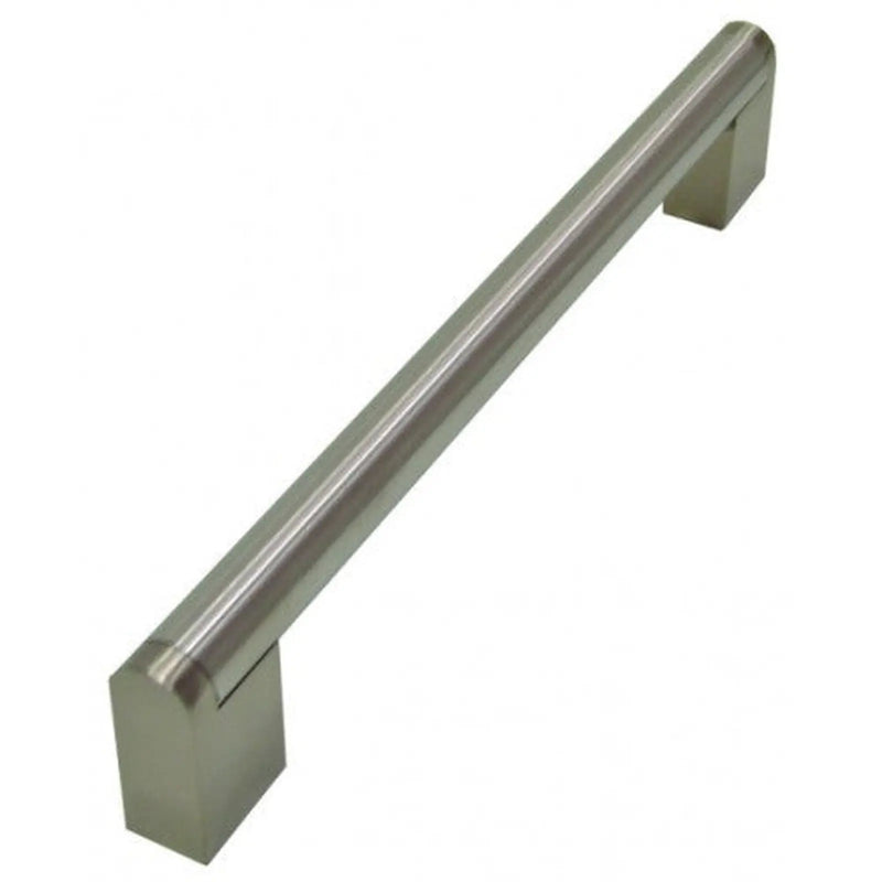 192mm Brushed Nickel Designer Bar Handle - Pack of 5