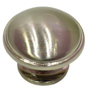 Shaker Knob, Satin Nickel, 36mm Dia. - Pack of 5