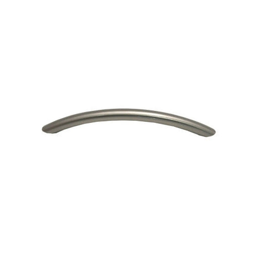 Long Bow Handles, Brushed Nickel, 128mm - Pack of 5