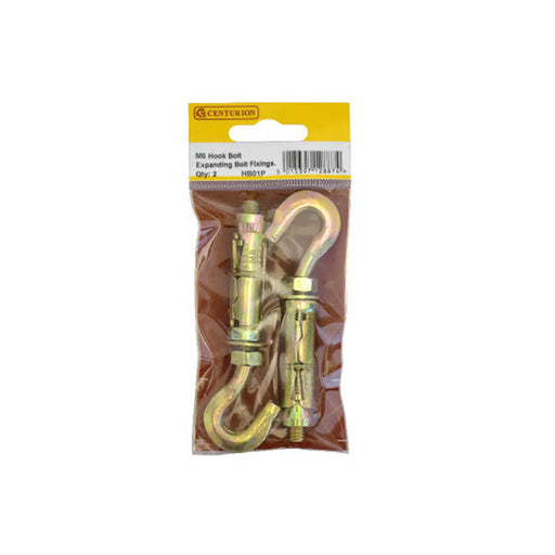 M6 Expanding Hook Bolt  (Pack of 2) - Pack of 5