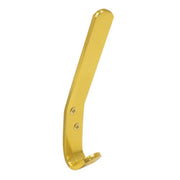 125mm Flat Pattern Hat & Coat Hook - Gold Anodised Aluminium - Pack of 25