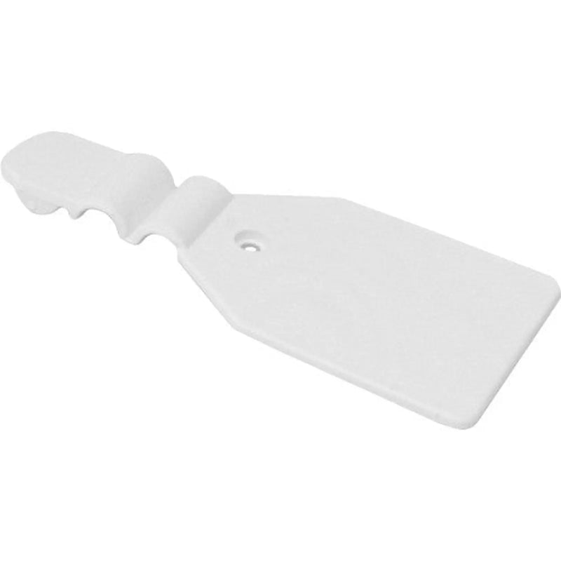 White Plastic Epos Tags - Pack of 100