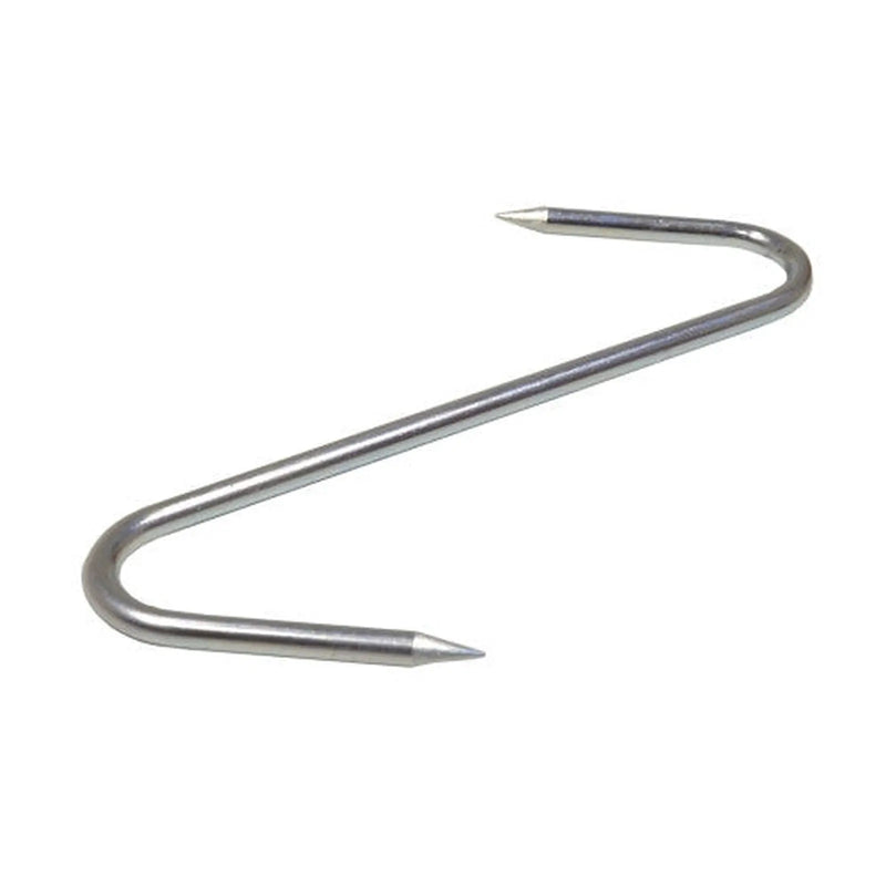 175mm ZP 'S' Butchers Hooks - Pack of 25