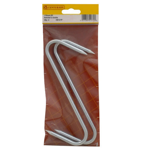 175mm ZP 'S Butchers Hooks 2pk - Pack of 5