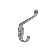 105mm Die Cast Hat & Coat Hook - Chrome Plated - Pack of 20