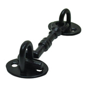 Cast Cabin Hook, Black, 100mm - Pack of 10