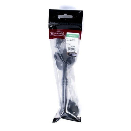 Cast Cabin Hook, Black, 150mm - Pack of 5