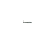 25mm ZP Shouldered Dresser Hooks (Pack of 5)