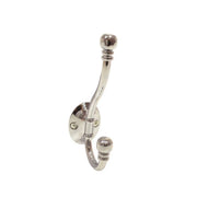 130mm Premium Ball End Hat & Coat Hook - Chrome Plated - Pack Qty 1 - Pack of 10
