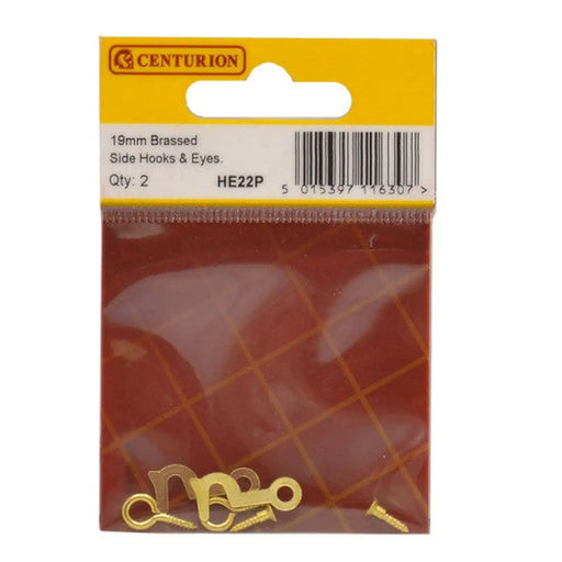 19mm EB Side Hook & Eyes (Pack of 2) - Pack of 5