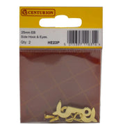 25mm EB Side Hook & Eyes (Pack of 2) - Pack of 5