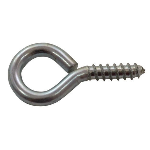 Steel Screw Eyes - Zinc Plated - 35mm x 3.6mm - Pack of 100