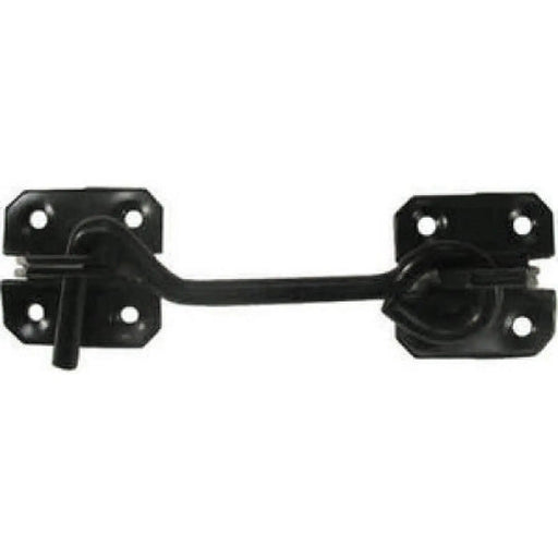 Wire Cabin Hooks, Epoxy Black, 300mm - Pack of 10