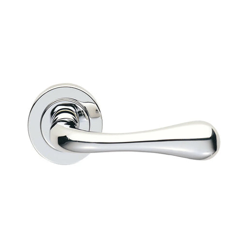 Astro Lever On Concealed Fix Round Rose Cro (Polished Chrome) - Polished Chrome 51MM