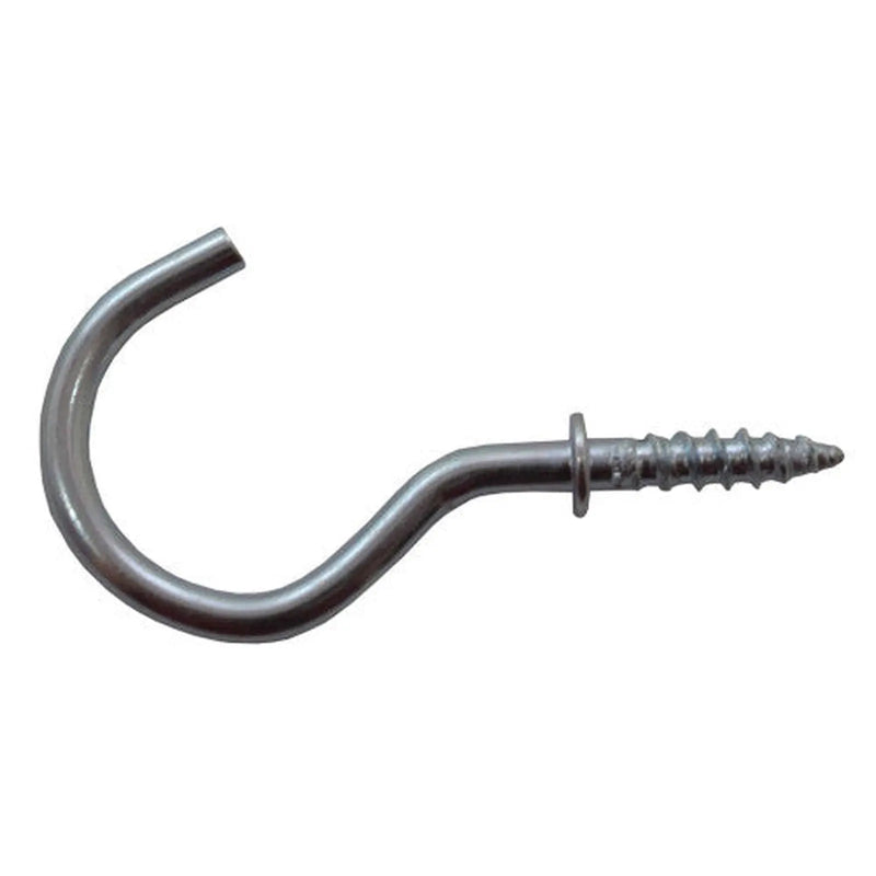 32mm ZP Shouldered Cup Hooks - Pack of 100