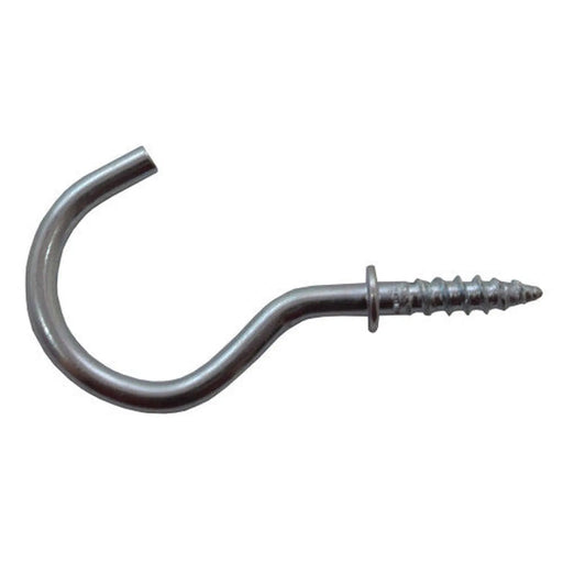 32mm ZP Shouldered Cup Hooks - Pack of 100