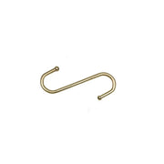 95mm Brassed Ball End 'S' Hook - Pack of 50